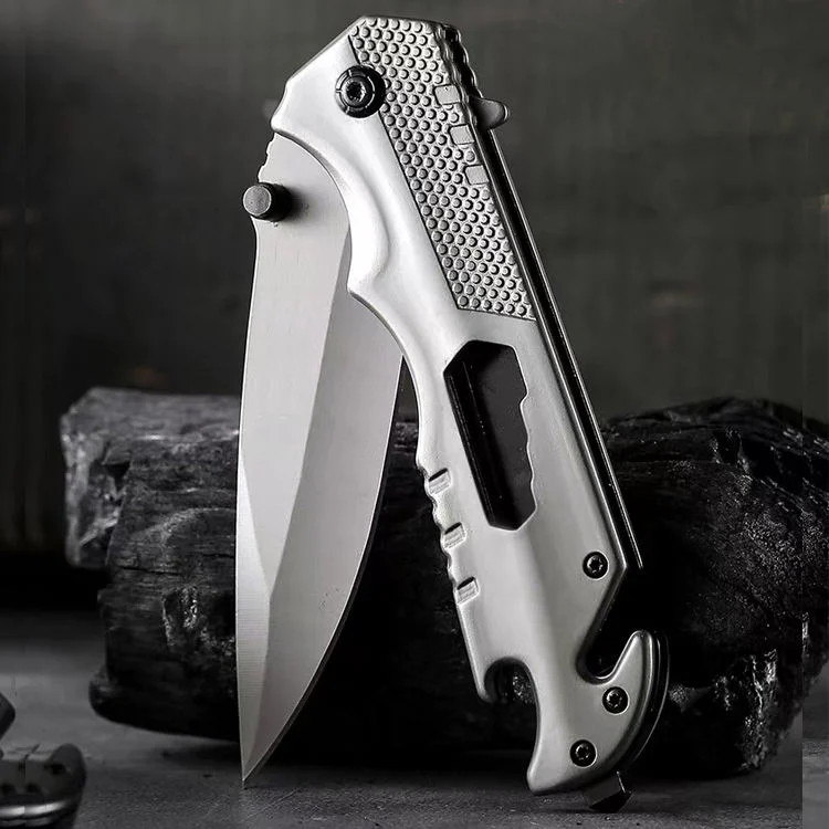 Fa48 Tactical Outdoor Taschenmesser Titanium Klappmesser EDC Survival Folding Pocket Knife