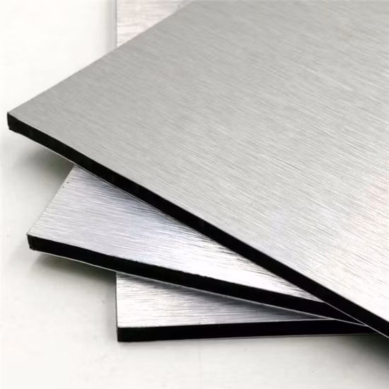 Todos os tipos 3mm 4mm 6mm à prova de fogo resistente ao fogo avaliado retardador Fr B1 A2 metal aço inoxidável cobre titânio zinco alumínio composto de alumínio