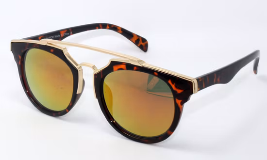 Óculos de sol externos de metal óptico vintage quadrado leve conforto de titânio