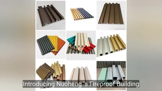 Composto de alumínio com painel de revestimento de face metálica